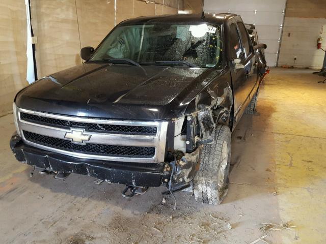 3GCEK13M47G553339 - 2007 CHEVROLET SILVERADO BLACK photo 2