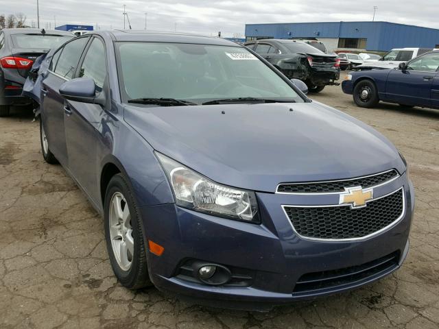 1G1PC5SB0E7255837 - 2014 CHEVROLET CRUZE LT GRAY photo 1