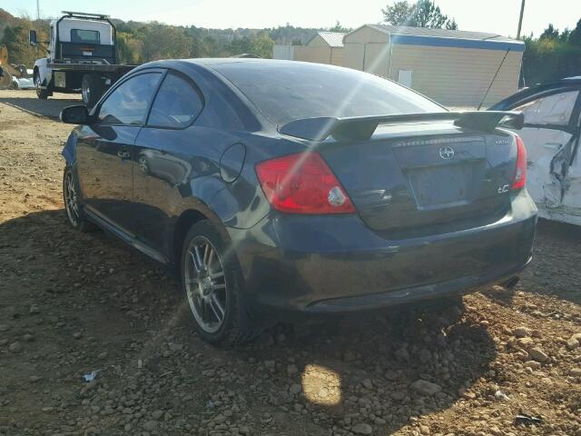 JTKDE177750031693 - 2005 TOYOTA SCION TC GRAY photo 3