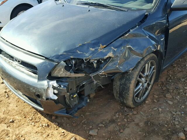 JTKDE177750031693 - 2005 TOYOTA SCION TC 灰色 照片 9