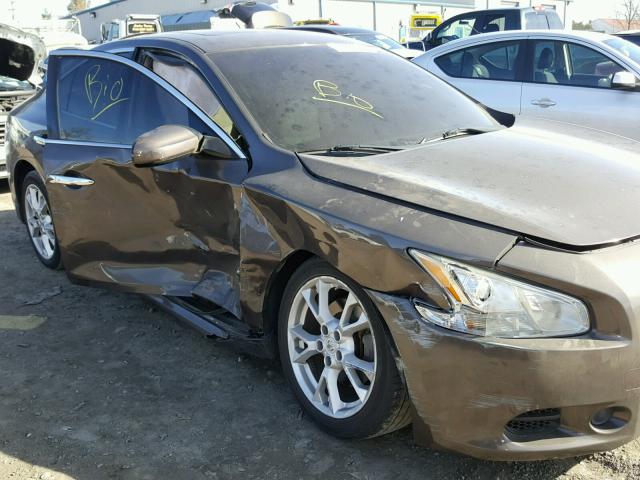 1N4AA5AP0DC825900 - 2013 NISSAN MAXIMA S CHARCOAL photo 9