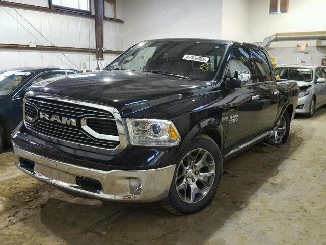 1C6RR7PT4HS782266 - 2017 RAM 1500 LONGH BLACK photo 2