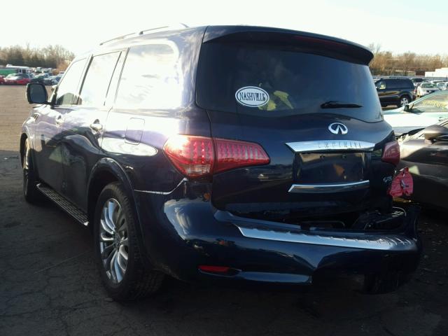 JN8AZ2NC4G9400730 - 2016 INFINITI QX80 BLACK photo 3