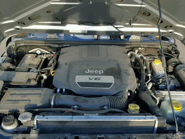 1C4AJWAG6FL597761 - 2015 JEEP WRANGLER S Gümüş foto 7