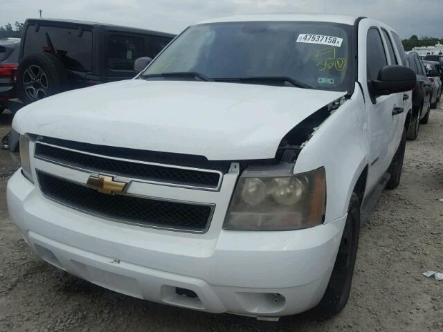 1GNLC2E03CR258805 - 2012 CHEVROLET TAHOE POLI WHITE photo 2