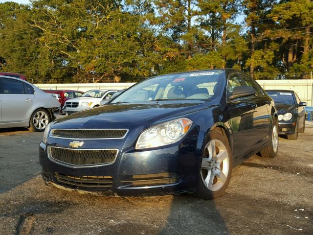 1G1ZB5E16BF210577 - 2011 CHEVROLET MALIBU LS BLUE photo 2