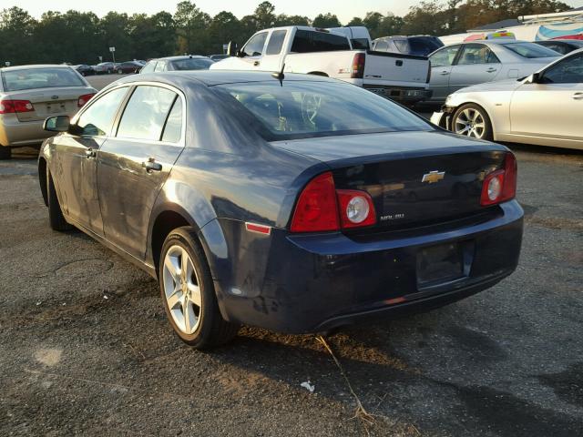 1G1ZB5E16BF210577 - 2011 CHEVROLET MALIBU LS BLUE photo 3