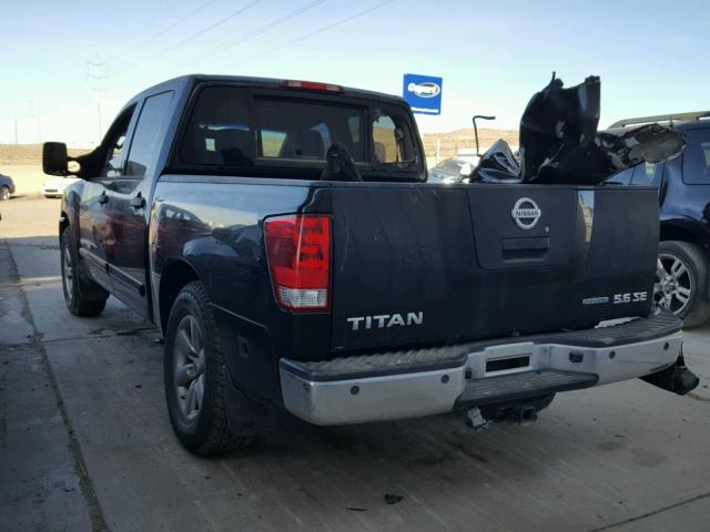 1N6BA07D68N345611 - 2008 NISSAN TITAN XE BLACK photo 3