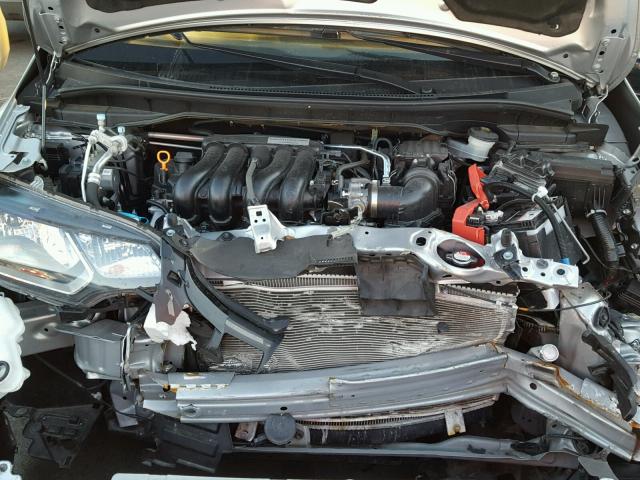 JHMGK5H59GS015079 - 2016 HONDA FIT LX فضي صورة 7