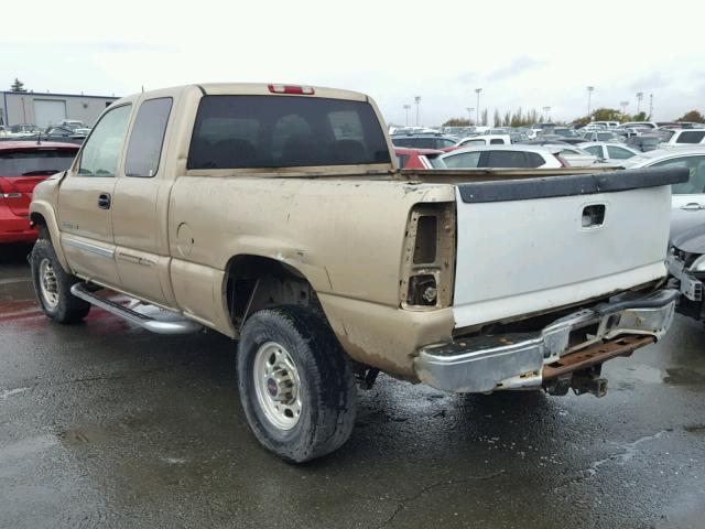 1GTHK29284E337294 - 2004 GMC SIERRA K25 BEIGE photo 3