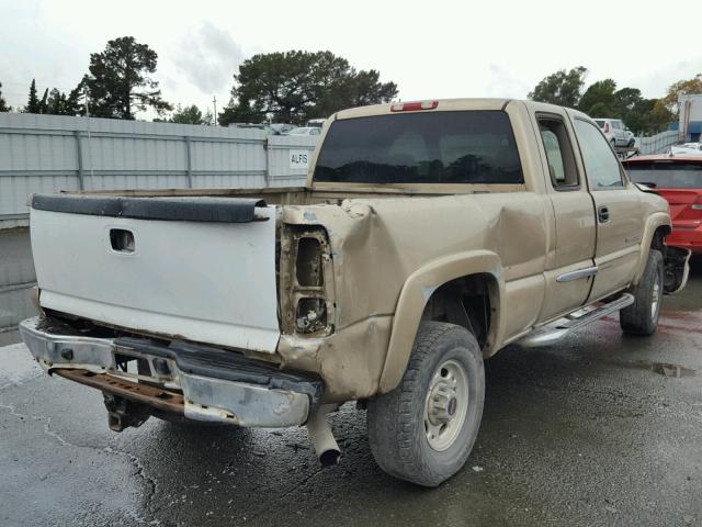 1GTHK29284E337294 - 2004 GMC SIERRA K25 BEIGE photo 4