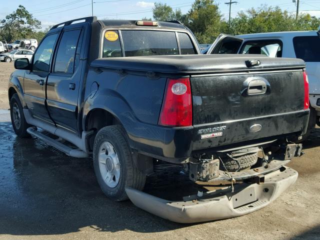 1FMZU67E62UD53043 - 2002 FORD EXPLORER S BLACK photo 3