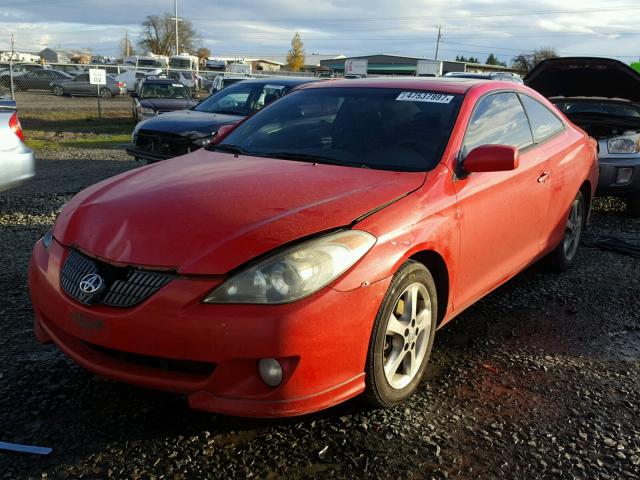 4T1CA38P94U008928 - 2004 TOYOTA CAMRY SOLA RED photo 2