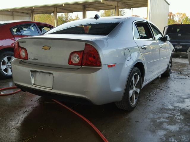 1G1ZC5E06CF163718 - 2012 CHEVROLET MALIBU 1LT ვერცხლისფერი ფოტო 4