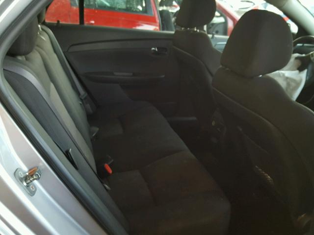 1G1ZC5E06CF163718 - 2012 CHEVROLET MALIBU 1LT ვერცხლისფერი ფოტო 6