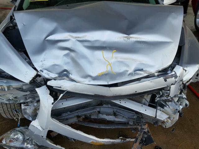 1G1ZC5E06CF163718 - 2012 CHEVROLET MALIBU 1LT ვერცხლისფერი ფოტო 7