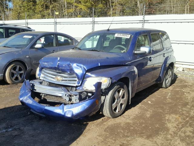 3GNDA23D66S661095 - 2006 CHEVROLET HHR LT BLUE photo 2