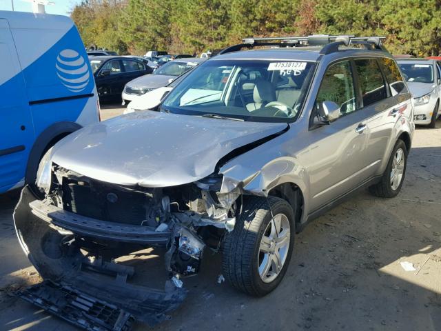 JF2SH6CC0AG724596 - 2010 SUBARU FORESTER 2 SILVER photo 2