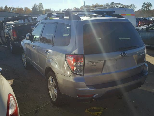 JF2SH6CC0AG724596 - 2010 SUBARU FORESTER 2 SILVER photo 3