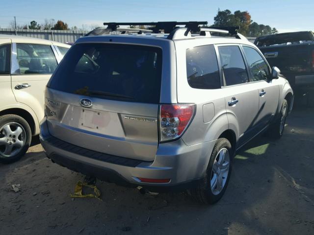 JF2SH6CC0AG724596 - 2010 SUBARU FORESTER 2 SILVER photo 4