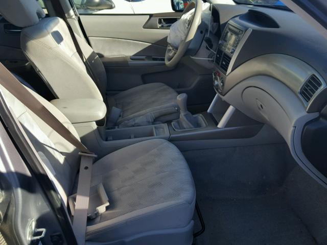 JF2SH6CC0AG724596 - 2010 SUBARU FORESTER 2 SILVER photo 5