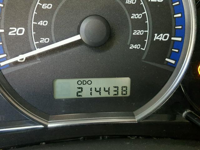 JF2SH6CC0AG724596 - 2010 SUBARU FORESTER 2 SILVER photo 8