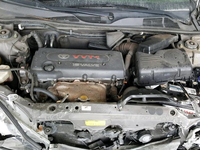 4T1BE32K04U902832 - 2004 TOYOTA CAMRY LE GRAY photo 7
