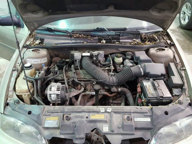 1G1JC1247V7132469 - 1997 CHEVROLET CAVALIER B TAN photo 7