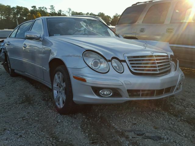 WDBUF56XX7B074640 - 2007 MERCEDES-BENZ E 350 SILVER photo 1