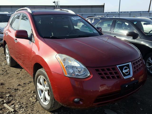 JN8AS5MV0AW108736 - 2010 NISSAN ROGUE S MAROON photo 1