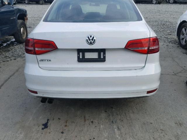 3VW2K7AJ3FM242352 - 2015 VOLKSWAGEN JETTA BASE WHITE photo 9