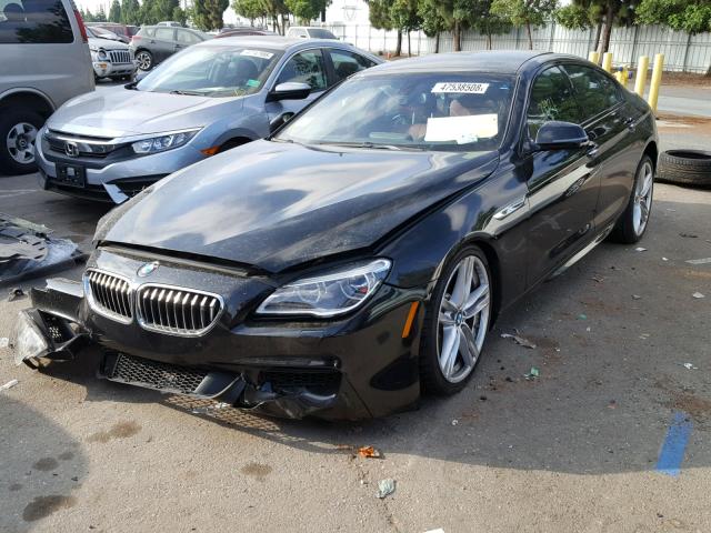 WBA6D0C59GD927617 - 2016 BMW 640 I BLACK photo 2