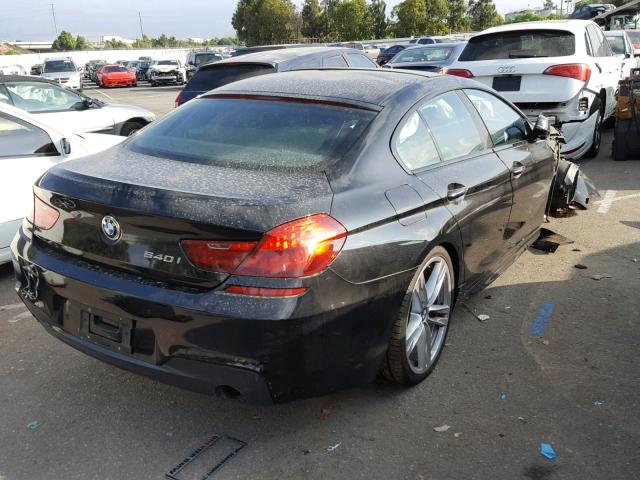 WBA6D0C59GD927617 - 2016 BMW 640 I BLACK photo 4