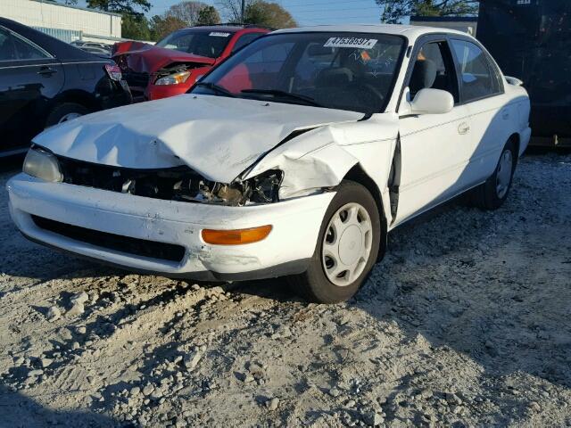 1NXBB02E0VZ511991 - 1997 TOYOTA COROLLA DX WHITE photo 2