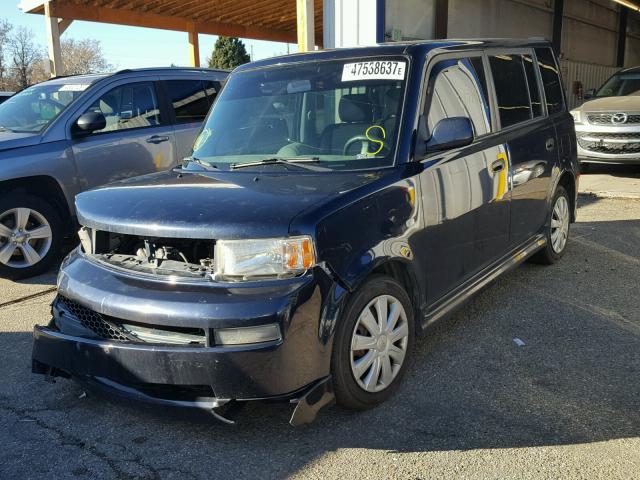 JTLKT324350194794 - 2005 TOYOTA SCION XB ლურჯი ფოტო 2