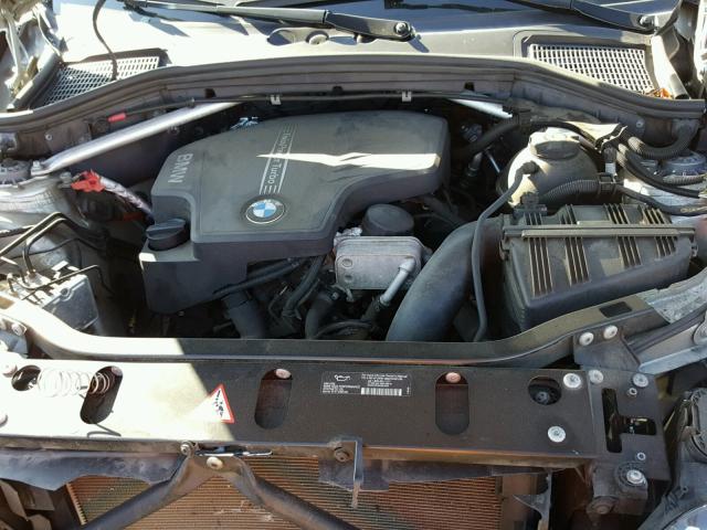 5UXWX9C55D0D05423 - 2013 BMW X3 XDRIVE2 Złoty zdjęcie 7