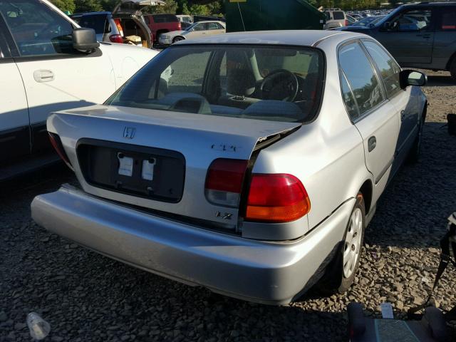 2HGEJ6674WH604599 - 1998 HONDA CIVIC LX SILVER photo 4