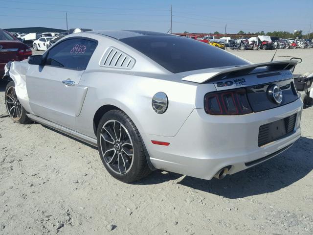 1ZVBP8CF5D5267577 - 2013 FORD MUSTANG GT SILVER photo 3