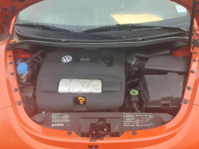 3VWCK21Y53M321781 - 2003 VOLKSWAGEN NEW BEETLE Narıncı foto 7