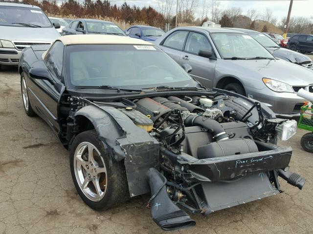 1G1YY32G935125599 - 2003 CHEVROLET CORVETTE BLACK photo 1