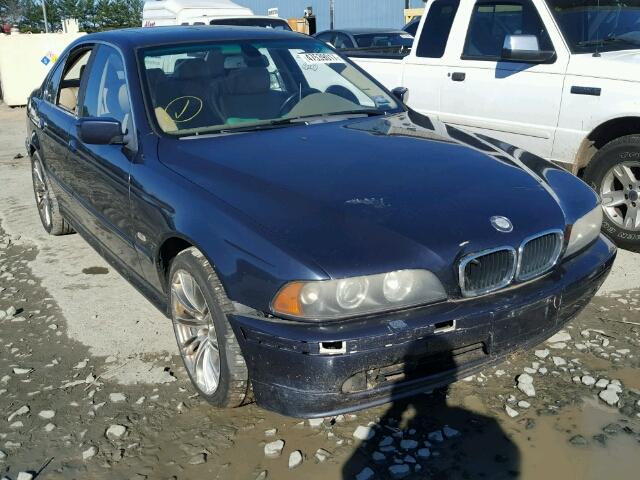 WBADT634X3CK38318 - 2003 BMW 530 I AUTO BLUE photo 1