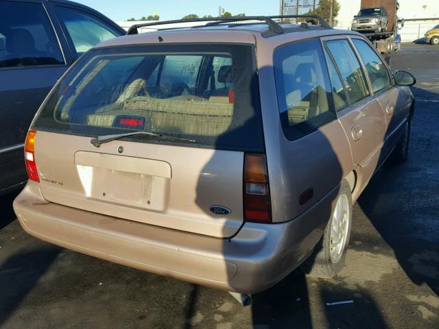 3FAFP15P4XR104296 - 1999 FORD ESCORT SE BEIGE photo 4