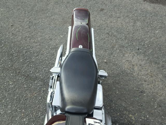 1HD1GEV141Y314444 - 2001 HARLEY-DAVIDSON FXDWG MAROON photo 6