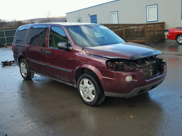 1GNDV231X8D133394 - 2008 CHEVROLET UPLANDER L BURGUNDY photo 1