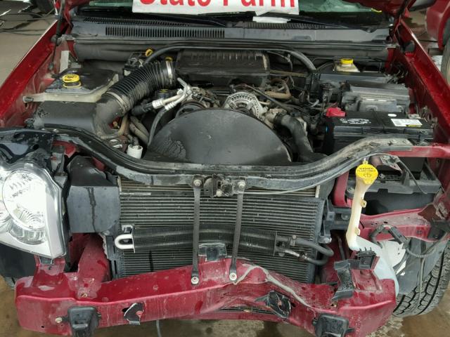 1J4GS48K55C657222 - 2005 JEEP GRAND CHER RED photo 7