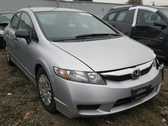 19XFA1F34AE015172 - 2010 HONDA CIVIC VP SILVER photo 1