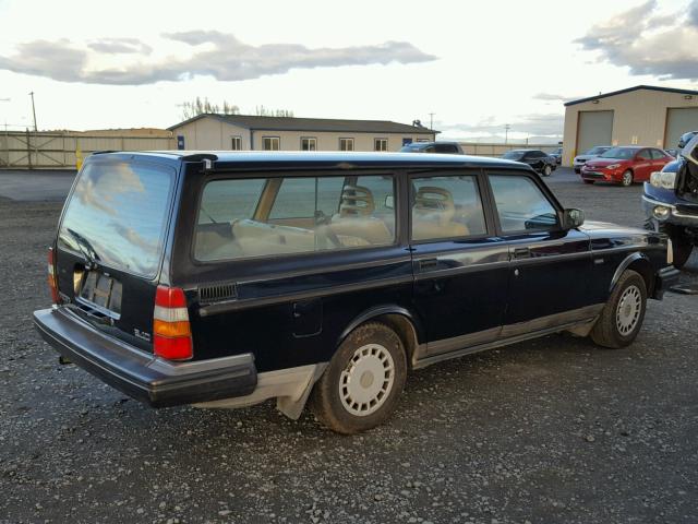 YV1AW881XN1924519 - 1992 VOLVO 240 BLACK photo 4