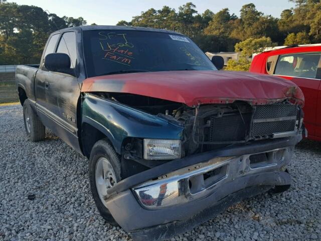 3B7HC13Z8YM226788 - 2000 DODGE RAM 1500 BLACK photo 1