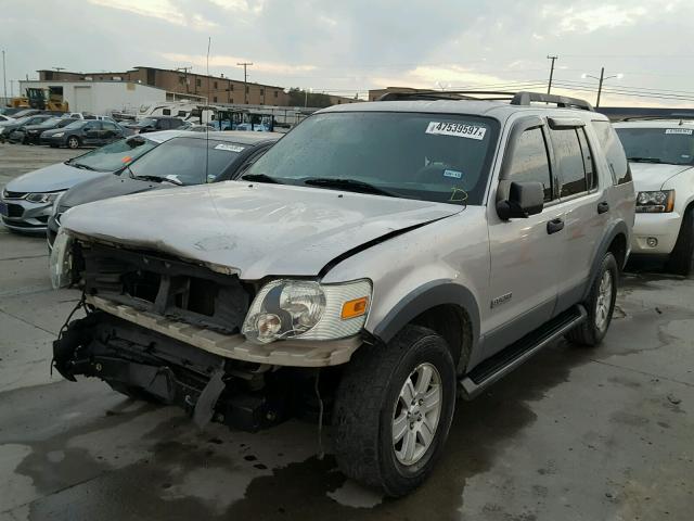 1FMEU73866UA59524 - 2006 FORD EXPLORER BROWN photo 2