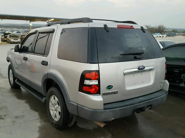 1FMEU73866UA59524 - 2006 FORD EXPLORER BROWN photo 3